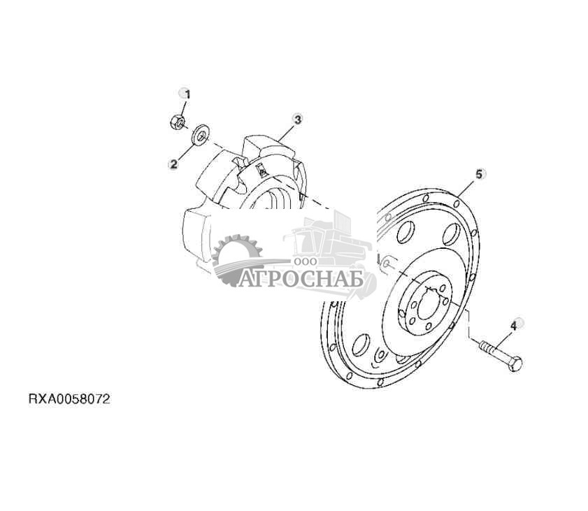 Wheel Weights, Inner, 645 Kg, LH Illustrated 